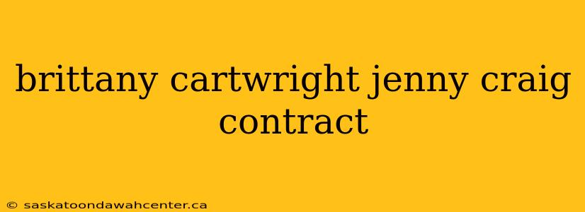 brittany cartwright jenny craig contract