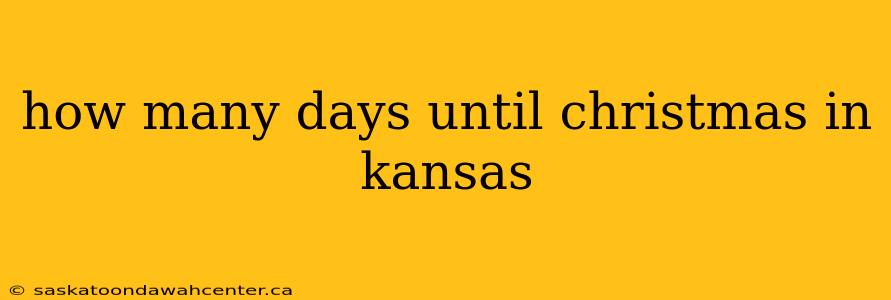 how many days until christmas in kansas