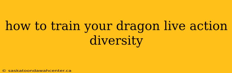 how to train your dragon live action diversity