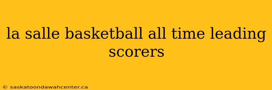 la salle basketball all time leading scorers