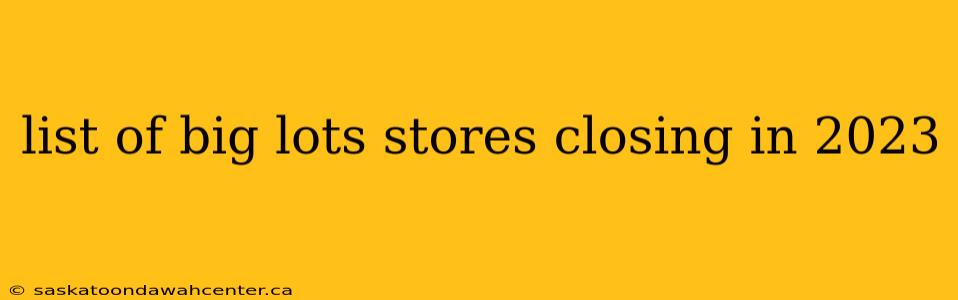 list of big lots stores closing in 2023