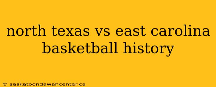 north texas vs east carolina basketball history