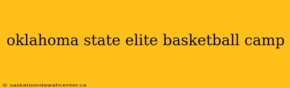 oklahoma state elite basketball camp