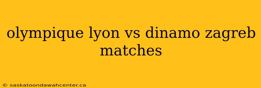 olympique lyon vs dinamo zagreb matches