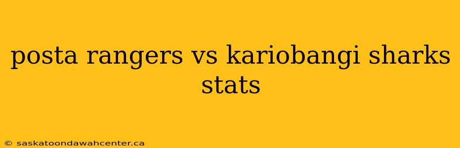 posta rangers vs kariobangi sharks stats