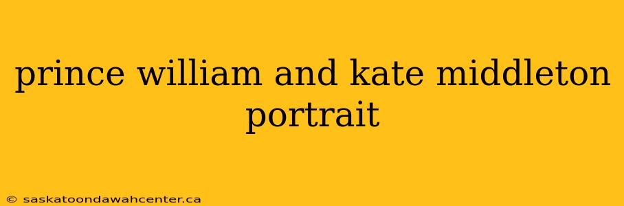 prince william and kate middleton portrait