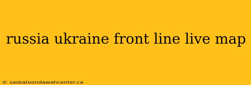 russia ukraine front line live map