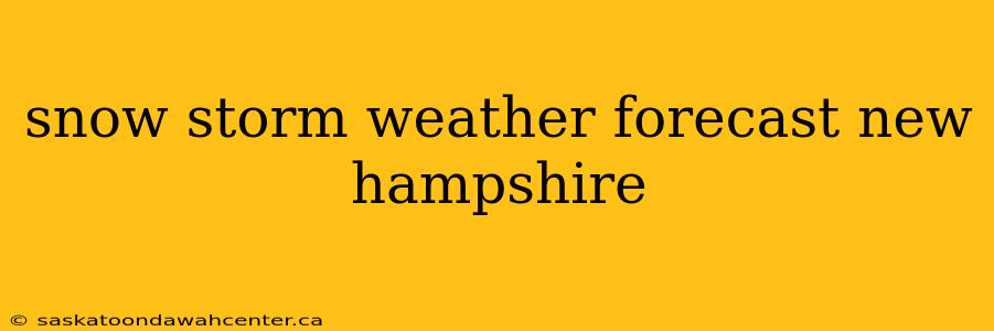 snow storm weather forecast new hampshire