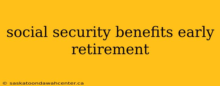 social security benefits early retirement