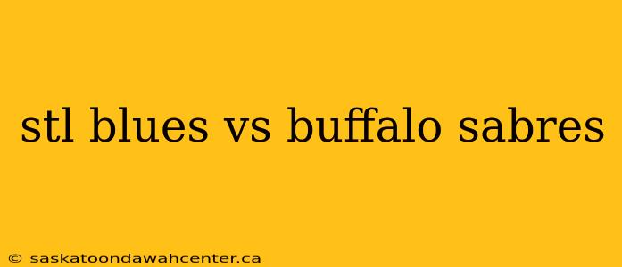 stl blues vs buffalo sabres