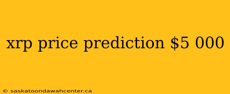 xrp price prediction $5 000