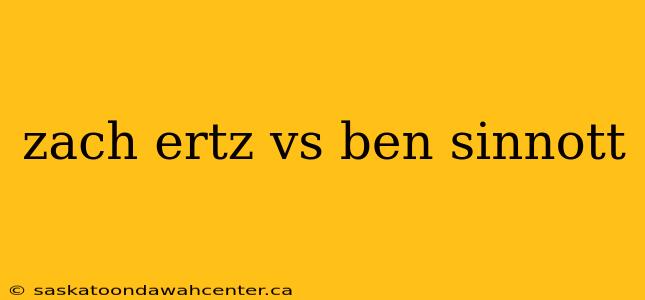 zach ertz vs ben sinnott